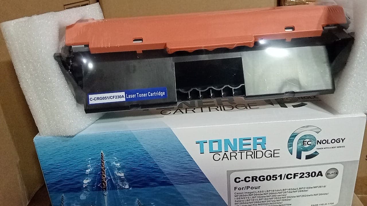 تونر كارتريدج C-crg 051/ CF 230 A ذات نعدل طباعة 1700 نسخة حقيقية