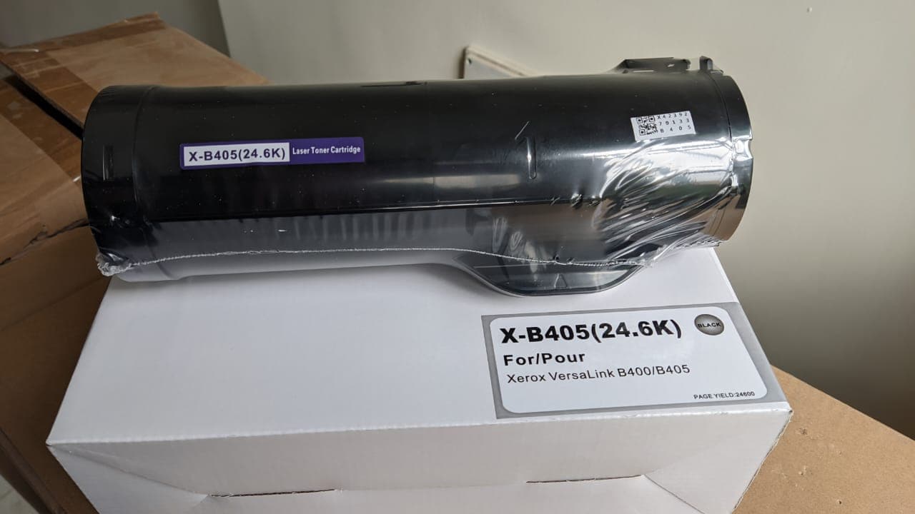 خرطوش حبر XEROX X-B405 ذات المعدل الجبار والبالغ عدده (24.6 K)